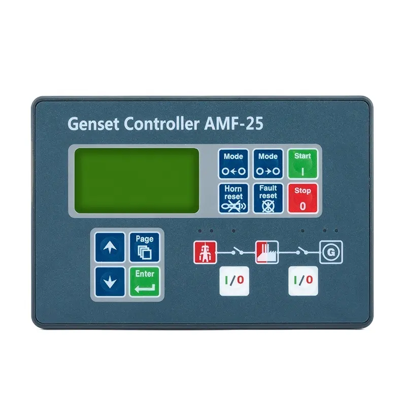 Modul Kontrol Generator Diesel AMF25, Pengontrol Generator Mulai Otomatis Cocok dengan Asli