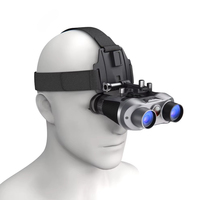Binoculares de Visión Nocturna 4K UHD con Zoom Digital Infrarrojo, Gafas 3D VR, Dispositivo de Visión Nocturna Recargable Montado en Casco