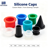 Capuchon en silicone personnalisé, dureté Shore 30-80A, haute température, réutilisable, pour masquage de composants automobiles, peinture en poudre et scellement