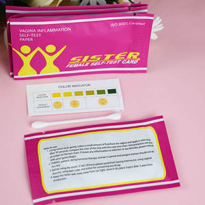 Oem Verkoop <span class=keywords><strong>Vagina</strong></span> Gezondheid Zelftest Kaart Custom Pakket Vrouwelijke <span class=keywords><strong>Vagina</strong></span> Ontsteking Vrouwelijke Vaginale Test Papier - Product Image 2