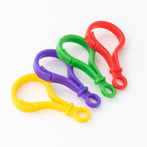 Crochets porte-clés en plastique, fermoirs colorés en forme de homard, fournitures artisanales pour la fabrication d'accessoires - Product Image 4