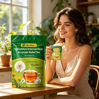 WinsTown OEM Tisane de Pissenlit pour le Confort Lymphatique, Mélange Rafraîchissant Naturel, Équilibre Corporel Quotidien, Soutien Bien-être Doux