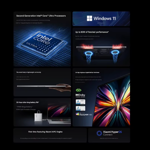 แล็ปท็อปใหม่เอี่ยม Mi <span class=keywords><strong>Redmi</strong></span> Book Pro 16 โน้ตบุ๊คธุรกิจบางเฉียบ 7-255H 32GB+1TB 16 นิ้ว 120Hz แล็ปท็อปประสิทธิภาพสูง - Product Image 6