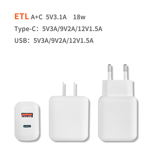 <span class=keywords><strong>Chargeur</strong></span> rapide USB 20W de marque européenne standard, Super PD A+C pour iPhones et téléphones <span class=keywords><strong>Blackview</strong></span>, tête de charge pour téléphone portable, <span class=keywords><strong>chargeur</strong></span> de téléphone portable noir - Product Image 5