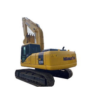 PC220-7 utilisé d'excavatrice de chenille de KOMATSU PC220-7 avec de basses heures de travail en bon état en stock - Product Image 1