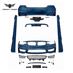 Pp plastique 2013-2023 accessoires automobiles série 4 <span class=keywords><strong>435I</strong></span> diffuseur de pare-chocs avant jupe latérale Bodykit pour F32 M4 Kit de carrosserie - Product Image 2