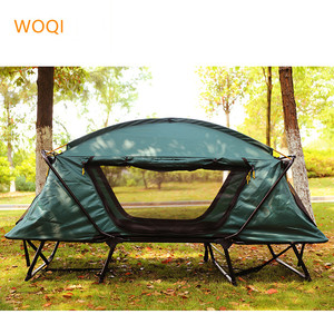WOQI all'ingrosso antivento doppia antipioggia fuori terra <span class=keywords><strong>tenda</strong></span> Oxford pieghevole portatile addensata per il <span class=keywords><strong>campeggio</strong></span> - Product Image 4