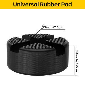 כל באחד ערכת שינוי צמיג פלדה אחת 2.5t ערכת ג 'ק גומי אוניברסלי חדש - Product Image 4