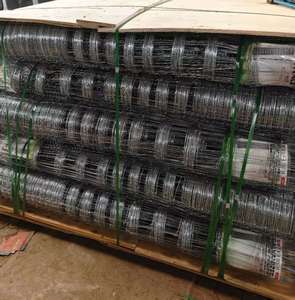 Độ bền kéo cao kim loại Hươu cừu gia súc trang trại hàng rào 50m nhúng nóng mạ kẽm dệt cố định Knot Đồng cỏ hàng rào chăn nuôi bảo vệ - Product Image 5