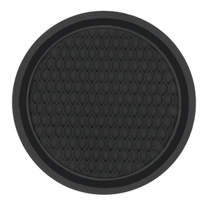 Posavasos para Coche, Accesorios Universales para Vehículos, Posavasos Personalizados de PVC para Portavasos de Coche - Product Image 1