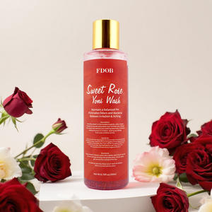 Yoni Wash <span class=keywords><strong>pH</strong></span> Balancing Organic Herbal 200ml Lavage intime avec eau de rose et huile de jojoba Plastique doux Usage externe - Product Image 3