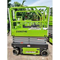 Plateforme élévatrice à ciseaux ZOOMLION ZS0607HD, capacité de charge de 230 kg, hauteur de travail de 7,8 m