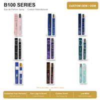 Tube de verre pour Eau de Parfum, senteur menthe blush, pour demande en mariage, mariage et soirée, pour Lui et Elle, coffret de présentation, tenue longue durée