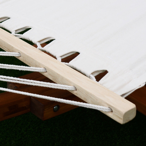 <span class=keywords><strong>Hamaca</strong></span> de tela de lona moderna, <span class=keywords><strong>hamaca</strong></span> <span class=keywords><strong>plegable</strong></span> doble con correas de árbol - Product Image 3