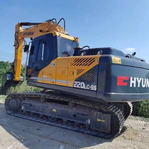 Excellent Prix Grande Excavatrice sur Chenilles d'Occasion Hyundai 220LC-9S EPA CE 22 Tonnes avec Climatisation pour la Construction - Product Image 2