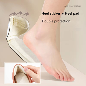 Women T Shape Sponge Heel <b>Pads</b> High Heel Shoe <b>Cushion</b> Inserts Heel Protectors Shoe Size Adjuster - Product Image 1