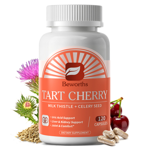 Cápsulas de Extracto de Cereza Ácida al por Mayor de Fábrica con Cardo Mariano para Seguir Haciendo lo que Amas, Suplementos Herbales, Cápsulas de Cereza Ácida - Product Image 1