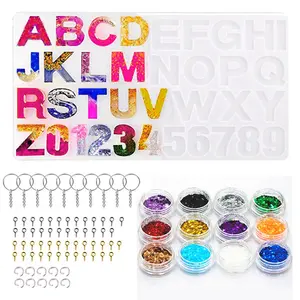 RAYHER Timbro In Silicone Trasparente – Alfabeto ABC, 26 Lettere, Altezza 1cm, Per Scrapbooking E Découpage