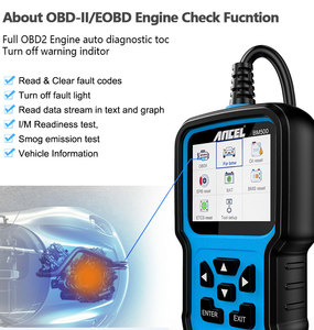 Escáner OBD2 ANCEL BM500 para BMW, Mini, Rolls-Royce, Herramienta de Diagnóstico Completo del Sistema con Reinicio de Aceite CBS EPB BMS y Registro de Batería - Product Image 6