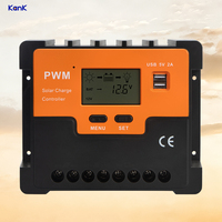 Meilleur prix pour un contrôleur de charge solaire PWM avec écran LCD, 12V/24V/48V/Automatique, contrôleur de charge solaire 80A