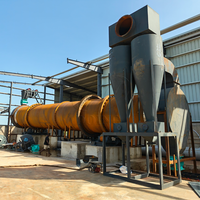 Machine de production de charbon de biomasse, équipement de fabrication de charbon, usine de carbonisation de sciure de bois, de coques de riz et de coques de noix de coco