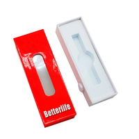 Boîte d'emballage résistante aux enfants, faite à la main, personnalisée, 0,5 ml, 1 ml, avec fenêtre et EVA