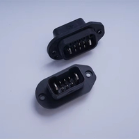 Connecteur de batterie DGDTE DT056M 8 broches à courant élevé, résistant à 500V, en alliage de cuivre, pour connexion plaque-câble, pour vélo électrique