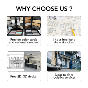 Allure cán tùy chỉnh rắn gỗ tùy chỉnh kích thước nhỏ truyền thống hoàn chỉnh thiết lập đựng thức ăn lưu trữ tủ bếp đảo cho biệt thự - Product Image 5