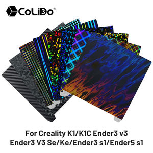 Creality K1/K1C/Ender <span class=keywords><strong>3</strong></span> V3/V3 SE/KE/Ender <span class=keywords><strong>3</strong></span> S1/Ender 5 S1 (235x235mm) 3Dプリンター用ビルドプレート両面スプリングスチール - Product Image 3