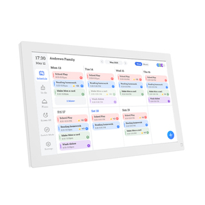 15.6 inch màn hình cảm ứng LCD Khung ảnh kỹ thuật số lịch gia đình kế hoạch 32GB Bộ nhớ MP4 phát lại MP3 việc nhà lịch trình bảng - Product Image 1
