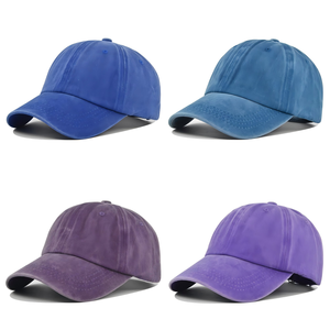 عرض خاص تصنيع عادي خمر 6 لوحة غسل القطن Gorras المتعثرة أبي قبعة خمر الرجعية - Product Image 4