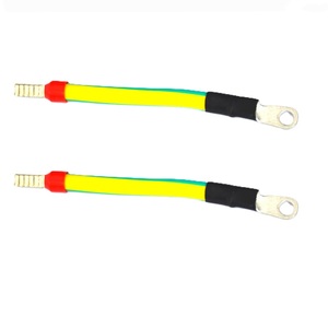 Câble de déconnexion de batterie 10AWG, terminal annulaire en cuivre étamé pour <span class=keywords><strong>marine</strong></span> et VR, assemblage de câbles d'alimentation VW-1 noir, personnalisé OEM - Product Image 4
