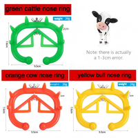 Dispositif anti-sucette à pointes pour veaux, outil durable de sevrage pour bovins, fournitures vétérinaires pour fermes d'élevage