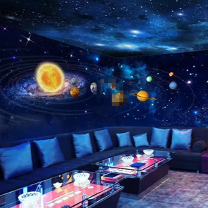 Cosmic Starry Sky Techo 3D Wallpaper Sticker Papel de pared para club nocturno - Product Image 2