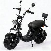 Nouvelle Arrivée 2026 M8 Trottinette Électrique Citycoco à Grandes Roues de 10 Pouces avec Pneus Larges, Moteur Brushless 1000W 1500W, Capteur et Amortisseur