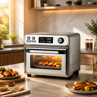 Four à friture sans huile domestique grande capacité pour poulet, poisson, légumes, cuisson, rôtissage, friture, cuisson saine