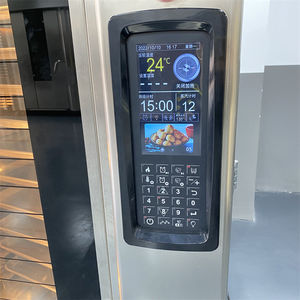 Four Rotatif Professionnel à Air Chaud 5 10 15 Plaques pour Boulangerie Pizzeria, Électrique ou à <span class=keywords><strong>Gaz</strong></span>, Haute Efficacité - Product Image 5