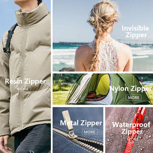 Logo personnalisé Extracteur à bout ouvert couleur arc-en-ciel <span class=keywords><strong>Fermeture</strong></span> à glissière en métal en alliage de zinc pour Jeans Chaussures Sacs à main Vêtements Sacs <span class=keywords><strong>Fermeture</strong></span> de bagages - Product Image 4