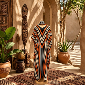 Vêtements africains, <span class=keywords><strong>robe</strong></span> pour femmes grandes tailles, imprimé traditionnel nigérian, caftan, abaya, <span class=keywords><strong>robe</strong></span> musulmane, <span class=keywords><strong>robe</strong></span> longue africaine pour femmes, 2024 - Product Image 6