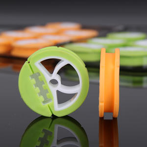 Caja de silicona para línea principal, 16 bobinas, accesorio de pesca, tamaño pequeño, multiusos, para almacenamiento de equipo de pesca - Product Image 3