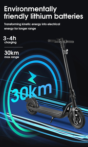 Nuevo Scooter Eléctrico Mejorado, Scooter Eléctrico para Adultos de 25 KM/H, 350 W, Freno de Tambor, 36 V, 7.5 Ah, 10 Ah, N05 - Product Image 2