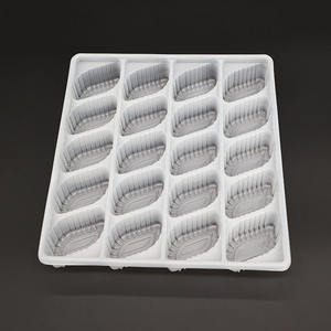 Embalagem Alimentar Descartável de Plástico <span class=keywords><strong>PET</strong></span>, Recipiente Retangular para Dumplings, Embalagem Alimentaire - Product Image 3