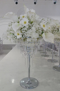 Luci nuziali decorazioni centro pezzi conchiglia lampada da tavolo centrotavola Stand per eventi nuziali tavolo - Product Image 6