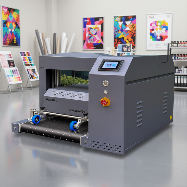 Falcon491 Mini Digital Multifunction Label Printer with Dye Ink High-Speed 1200dpi Printing for Kraft Paper Bag Printing Machine