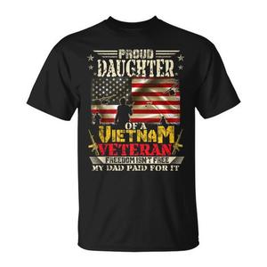 Camiseta sin mangas Freedom Isn't Free, orgullosa hija de un veterano de Vietnam, producto promocional - Product Image 1