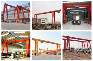 Industrial Yard Handling Lifting Solution 20 Ton Rail Mounted Gantry <b>Crane</b> For Yard Stockyard - Product Image 6