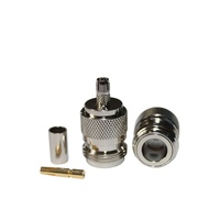Le fabricant fournit un connecteur coaxial RF N-C-K-3 connecteur femelle N câble à sertir RG142 RG58