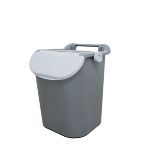 Tower <b>Bin</b> 30 Lt Grey <b>With</b> Locking Knob Waste <b>Bin</b> - Product Image 1