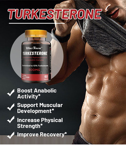 Cápsulas de turkesterona Wins Town, suplemento de nutrición deportiva para apoyo energético, mejora del bienestar muscular y aumento de masa muscular. - Product Image 6