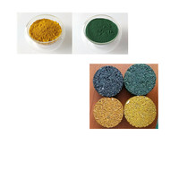 Pigment inbiologique en poudre, 15 ml, colorant, oxyde de fer rouge et jaune